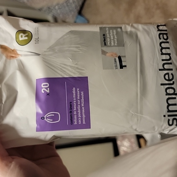 Simple Human 10L R custom fit liners (pack of 20 bags) - White - Picture 5 of 5